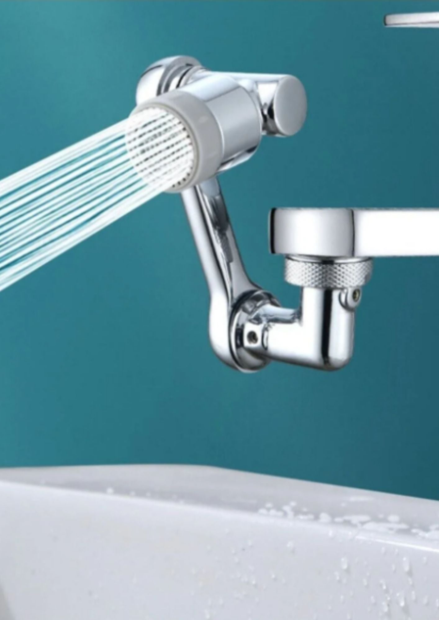 1080 Derece Dönebilen 2 Fonksiyonlu Musluk Ucu